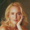 Actress Gillian Anderson Diamond Painting