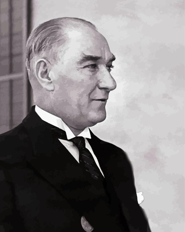 Mustafa Kemal Atatürk Diamond Painting