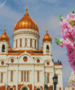 Cathedral Of Christ The Saviour Russia Diamond Painting