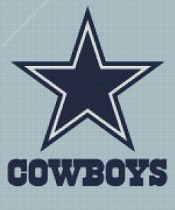 Dallas Cowboys Logo Diamond Painting