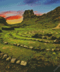 Fairy Glen Isle Of Skye Diamond Painting