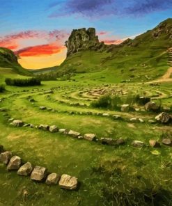 Fairy Glen Isle Of Skye Diamond Painting