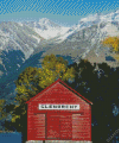 Glenorchy Wharf Shed Diamond Painting