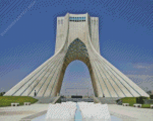 Iran Tehran Azadi Diamond Painting