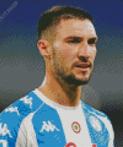 Matteo Politano Italian Footballer Diamond Painting