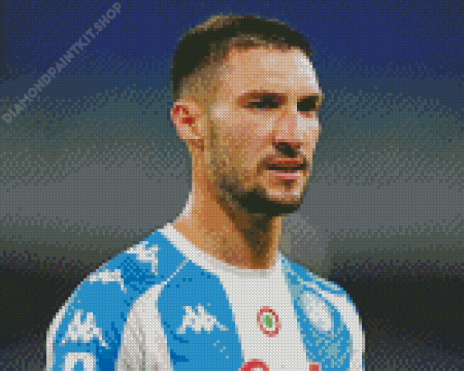 Matteo Politano Italian Footballer Diamond Painting