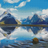 Milford Sound In New zealand Diamond Painting