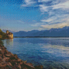 Mont Blanc Switzerland Lake Geneva Diamond Painting