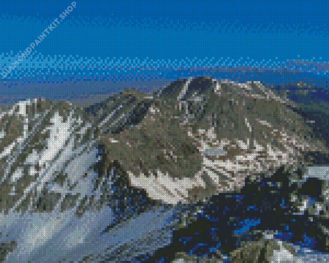 Mount Blanca Peak Diamond Painting