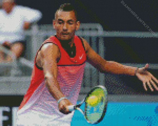 Nick Kyrgios Diamond Painting