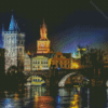 Old Town Bridge Tower Diamond Painting