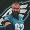 Philadelphia Eagles Jason Kelce Diamond Painting