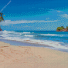 Playa Cocles Costa Rica Diamond Painting