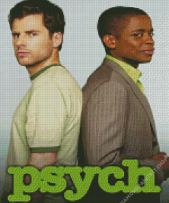 Psych Tv Show Poster Diamond Painting