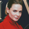 Rebecca Ferguson In Red Diamond Painting