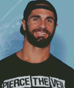 Seth Rollins Smiling Diamond Painting