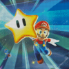 Super Mario Galaxy Diamond Painting