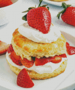 Tasty Strawberry Shortcake Diamond Painting