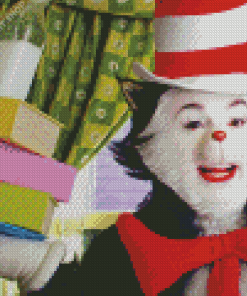 The Cat In The Hat Diamond Painting