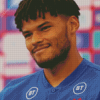 The Footballer Tyrone Mings Diamond Painting