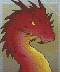 The Hobbit Smaug Diamond Painting