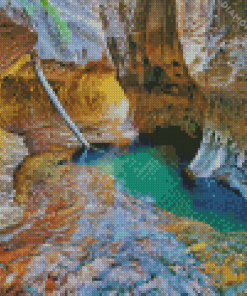 The Subway Zion National Park Diamond Painting