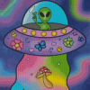 Trippy Alien Diamond Painting