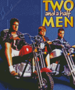 Two And A Half Men Diamond Painting