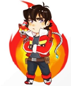 Voltron Keith Character Diamond Painting