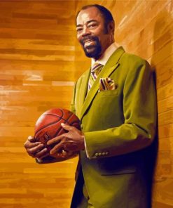 Walt Frazier Basketballer Diamond Painting