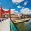 Bilbao Bridge Diamond Painting