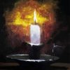 Burning Candle Diamond Painting