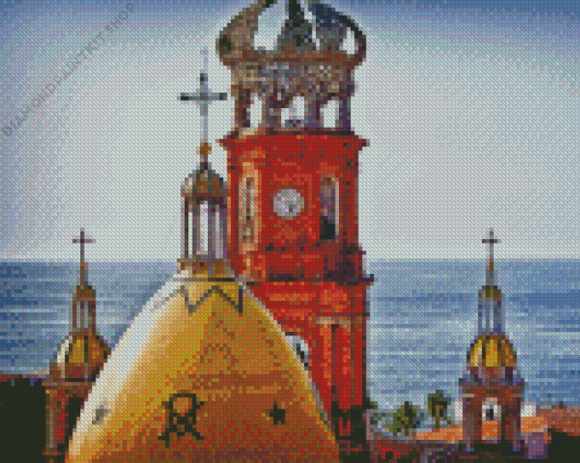 The Church Of Our Lady Of Guadalupe Diamond Painting