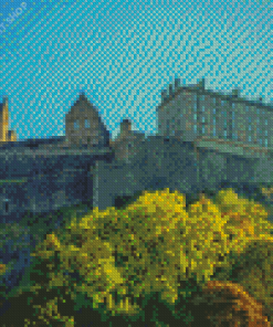 Edinburgh Castle Diamond Painting