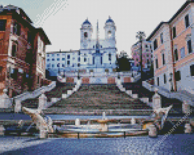 Piazza Di Spagna Diamond Painting