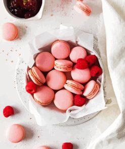 Pink Macarons Diamond Painting