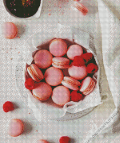 Pink Macarons Diamond Painting