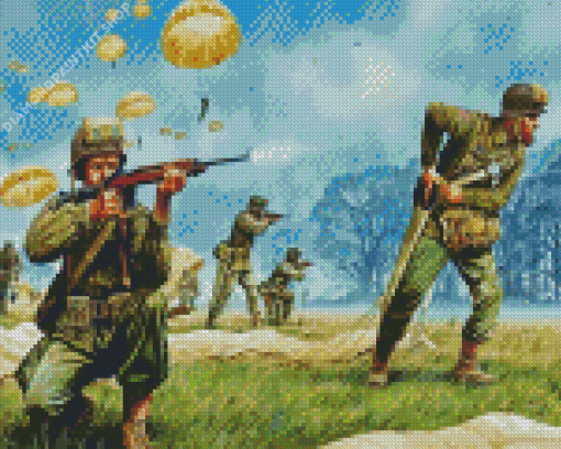 Army Airborne Diamond Painting