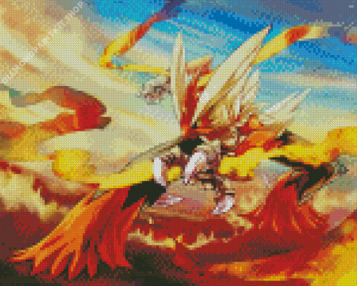 Blaziken Diamond Painting