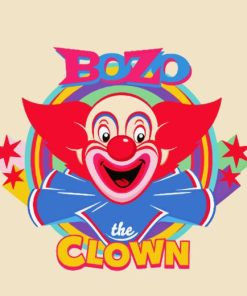 Bozo The Clown Diamond Painting