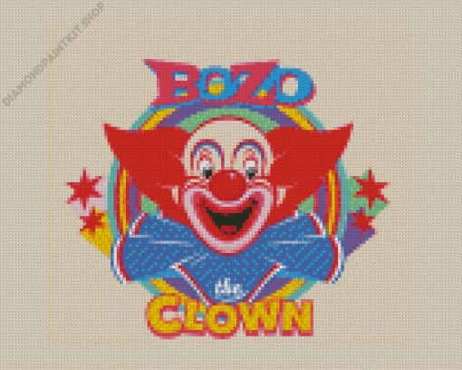 Bozo The Clown Diamond Painting