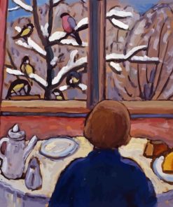 Breakfast of The Birds Gabriele Munter Diamond Painting