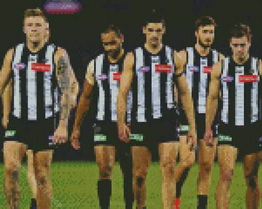 Collingwood football Diamond Painting