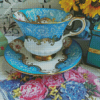 Cup and Saucer Diamond Painting