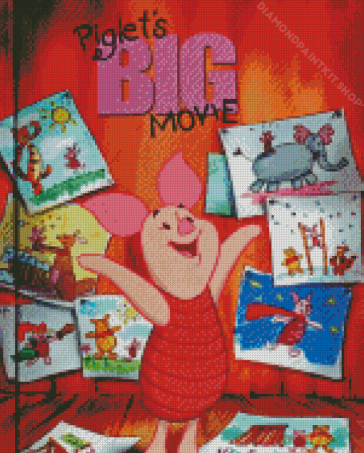 Disney Piglets Big Diamond Painting