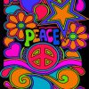 Hippie Peace Diamond Painting