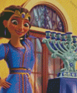Jewish Princess Rebecca Diamond Painting