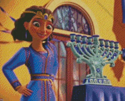 Jewish Princess Rebecca Diamond Painting
