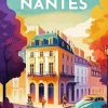 Nantes City Poster Diamond Painting