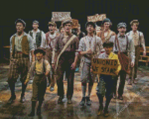 Newsies Diamond Painting